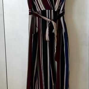 Monteau Multicolor Striped Jumpsuit